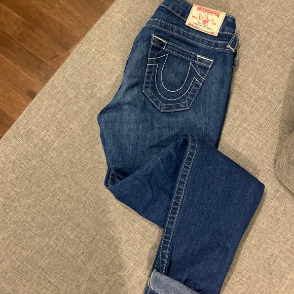 ✨FLASH SALE✨ True Religion Mid-Wash Jeans - Picture 1 of 2